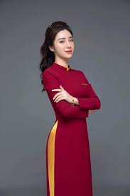 Áo dài đồng phuc ngân hàng