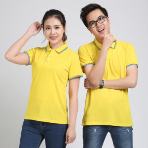 áo đồng phục có cổ cotton
