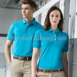 Áo Thun Công Sở Xanh