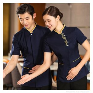 Đồng phục tạp vụ gọn gàng