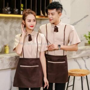 Áo đồng phục cafe năng động