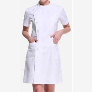 Đồng phục y tá điều dưỡng cổ tròn giá tốt
