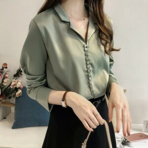 Áo sơ mi nữ văn phòng xinh đẹp