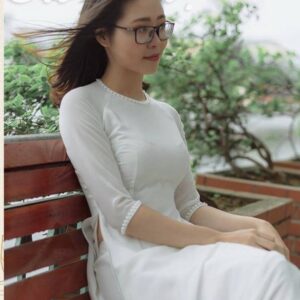 áo dài đồng phục học sinh chất lượng