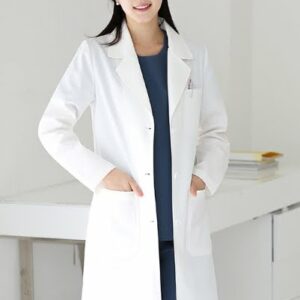 áo blouse bác sĩ nữ dáng dài