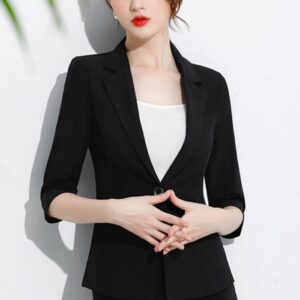 vest nữ đen
