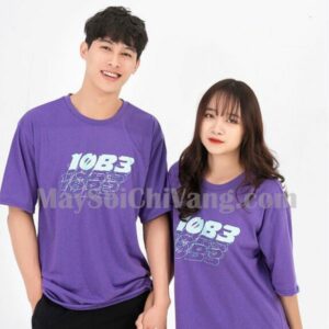 Áo Đồng Phục Lớp Tay Ngắn Cổ Tròn