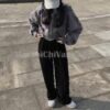 Áo Khoác Hoodie Croptop Cá Tính