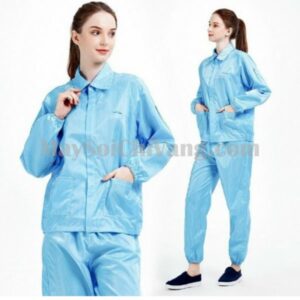 Quần Áo Phòng Sạch Có Cổ