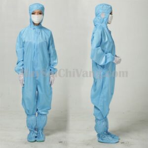 Quần Áo Phòng Sạch Có Mũ