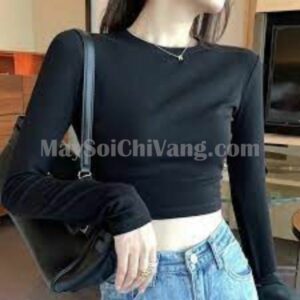 Áo Thun Nữ Tay Dài Cổ Tròn