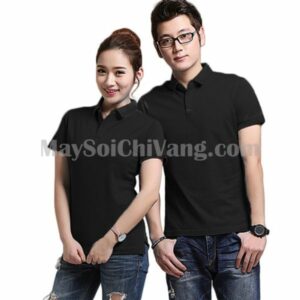 Áo Thun Cổ Trụ Đồng Phục
