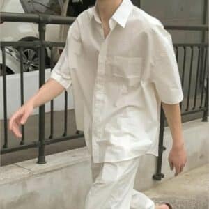 Áo Sơ Mi Nam Màu Trắng
