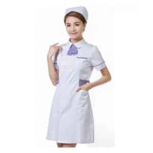 Đồng Phục Y Tá Có Mũ