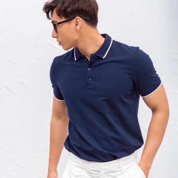 Bí Quyết Chọn Và Phối Áo Thun Polo Nam Chuẩn Phong Cách Cho Mọi Dáng Người 1 Áo Thun Polo Nam Công Sở Bền Đẹp