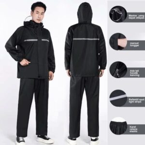 Áo Mưa Bộ Vải Dù Siêu Nhẹ