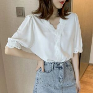 Áo Sơ Mi Nữ Thiết Kế Thanh Lịch Điệu Đà