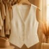 Vest Nữ Cao Cấp Công Sở – Lựa Chọn Hoàn Hảo Cho Quý Cô Hiện Đại - SVES00092 3 Vest Nữ Cao Cấp Hiện Đại