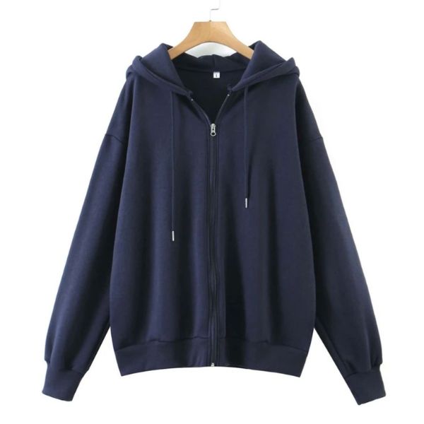 Áo Khoác Nỉ Bông Xu Hướng Thời Trang Được Yêu Thích 1 Áo Khoác Nỉ Bông Unisex