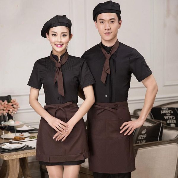 Đồng Phục Cafe Thanh Lịch Cho Nhân Viên
