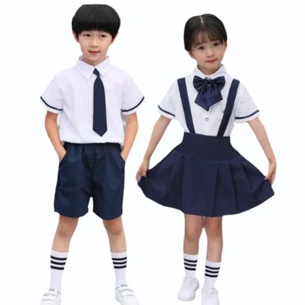Đồng Phục Tiểu Học Thoáng Mát Chất Liệu Cotton