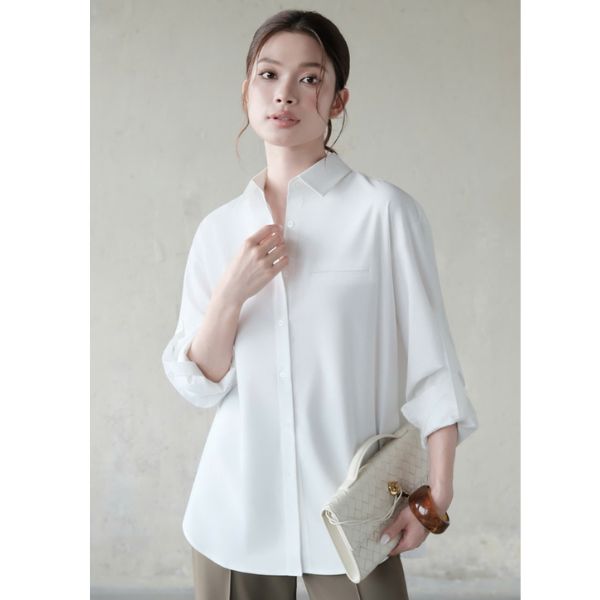 Áo Sơ Mi Nữ Tay Dài Đẹp Cao Cấp