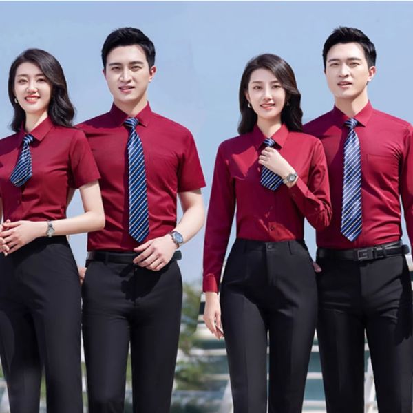 Đồng Phục Nhân Viên Công Ty In Logo Theo Yêu Cầu - SDNV00036 2 Đồng Phục Nhân Viên Công Ty In Logo